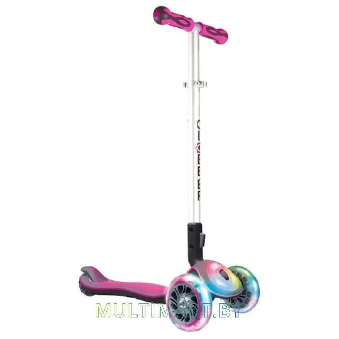 Самокат Globber Elite FL (розовый)